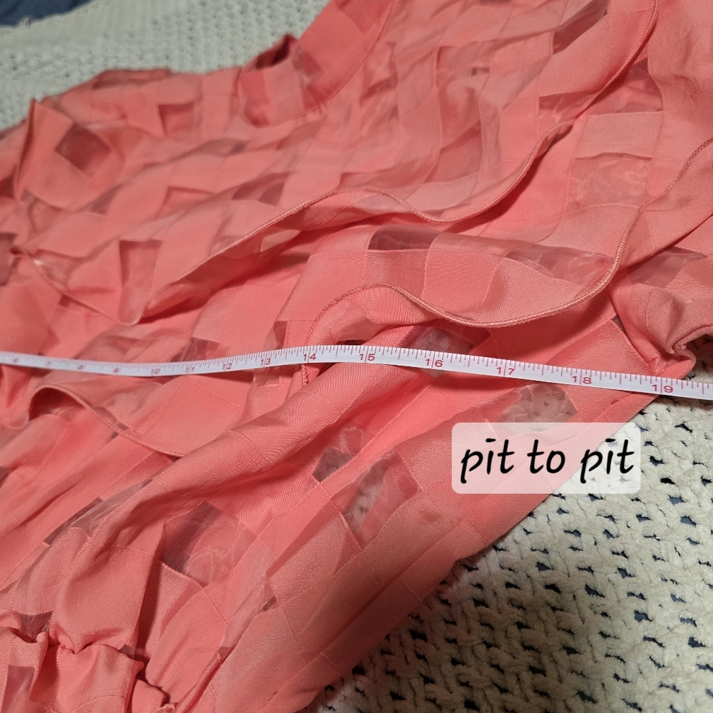 CQ By CQ | Medium | Unique Ruffle High Neck Blouse - Picture 14 of 15